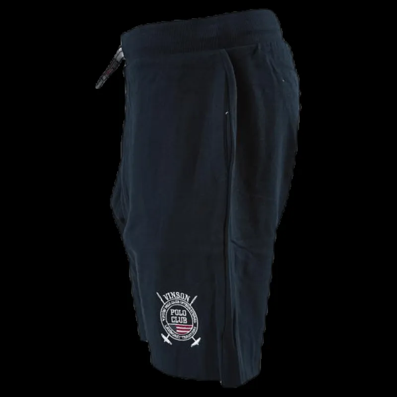 Discount Vinson Polo Club VPC Sweatshorts Gino Junior Blue Blå