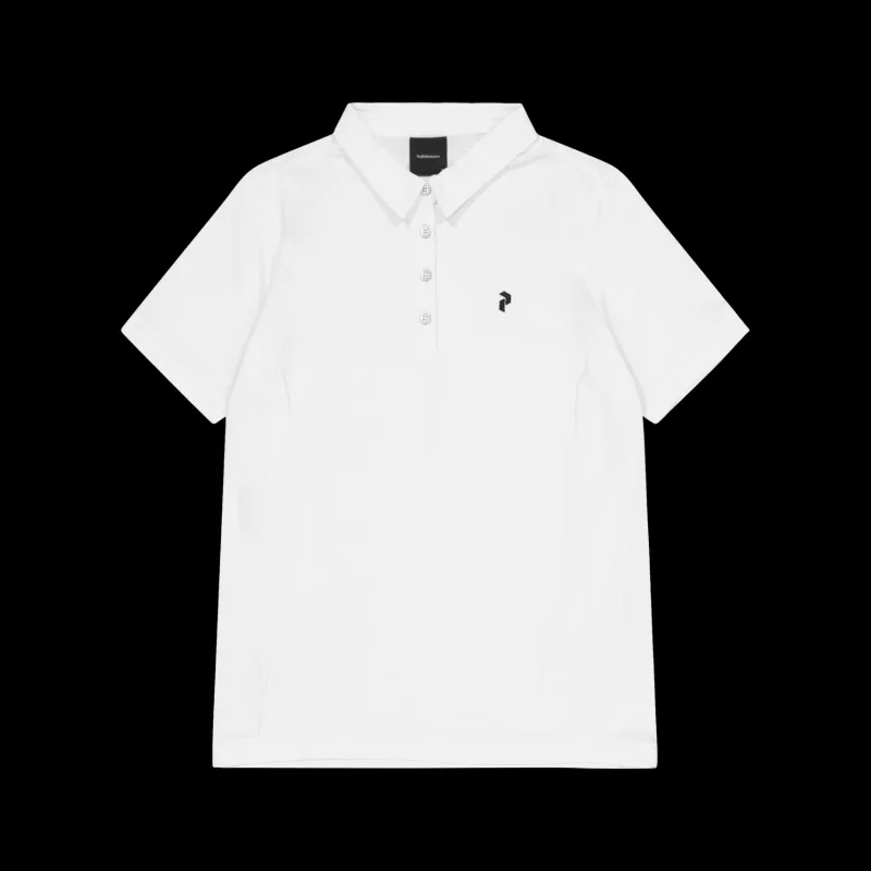 Peak Performance W Alta Polo White Vit Clearance