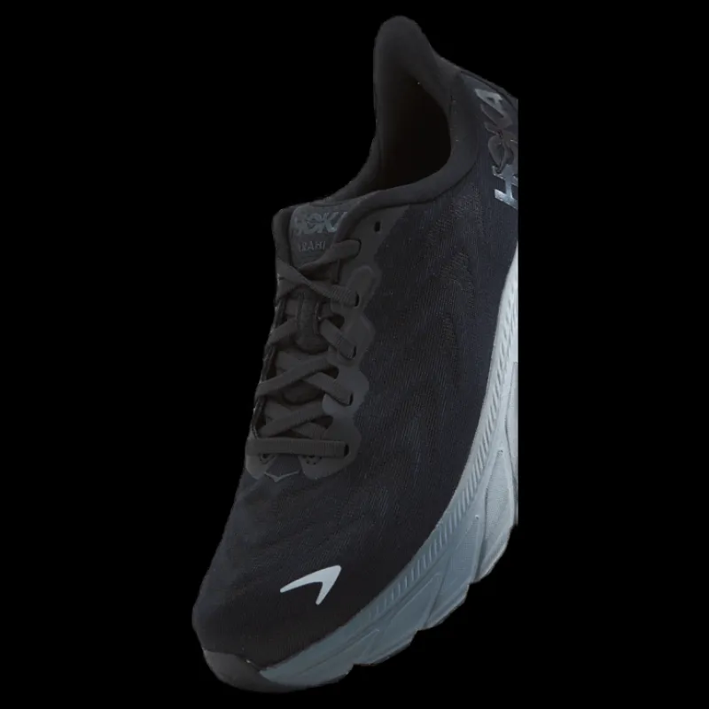 Hoka W Arahi 6 Black / White Svart Clearance