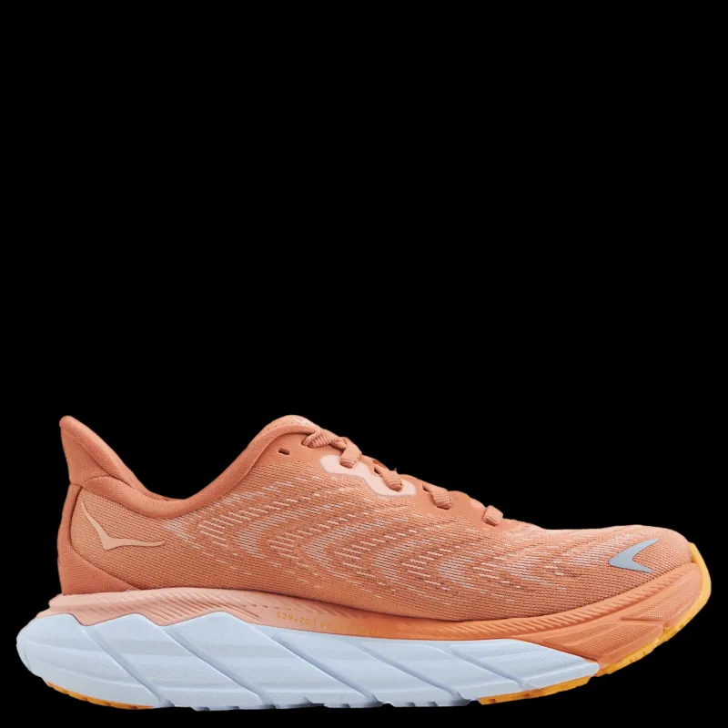 Hoka W Arahi 6 Sun Baked / Shell Coral Orange Clearance