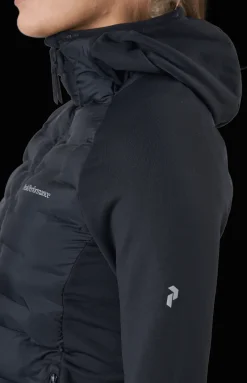 Sale Peak Performance W Argon Hybrid Hood Black Svart