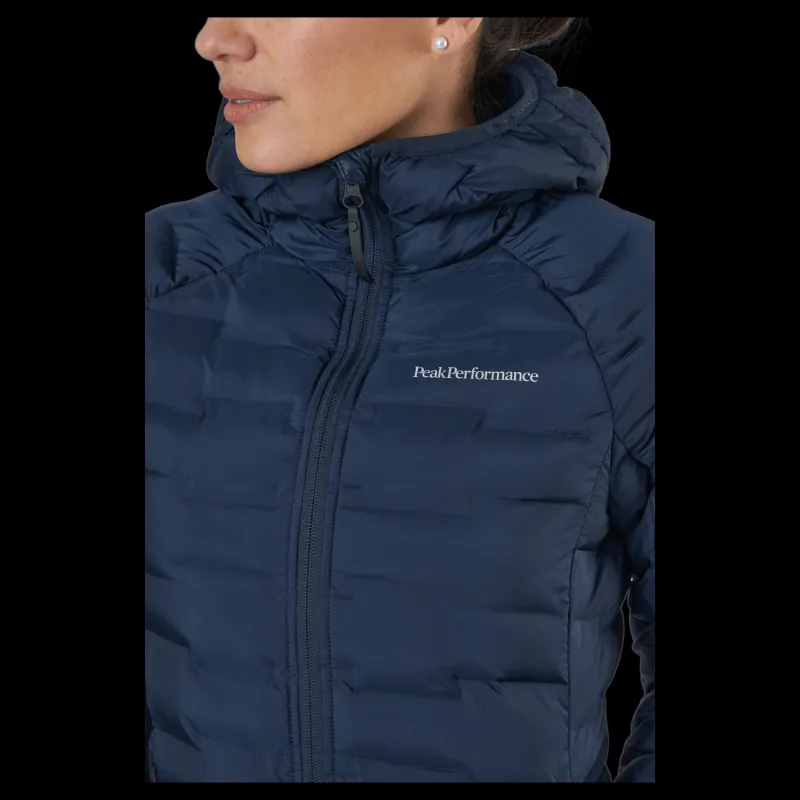 Sale Peak Performance W Argon Light Hood Jacket Blue Shadow Blå