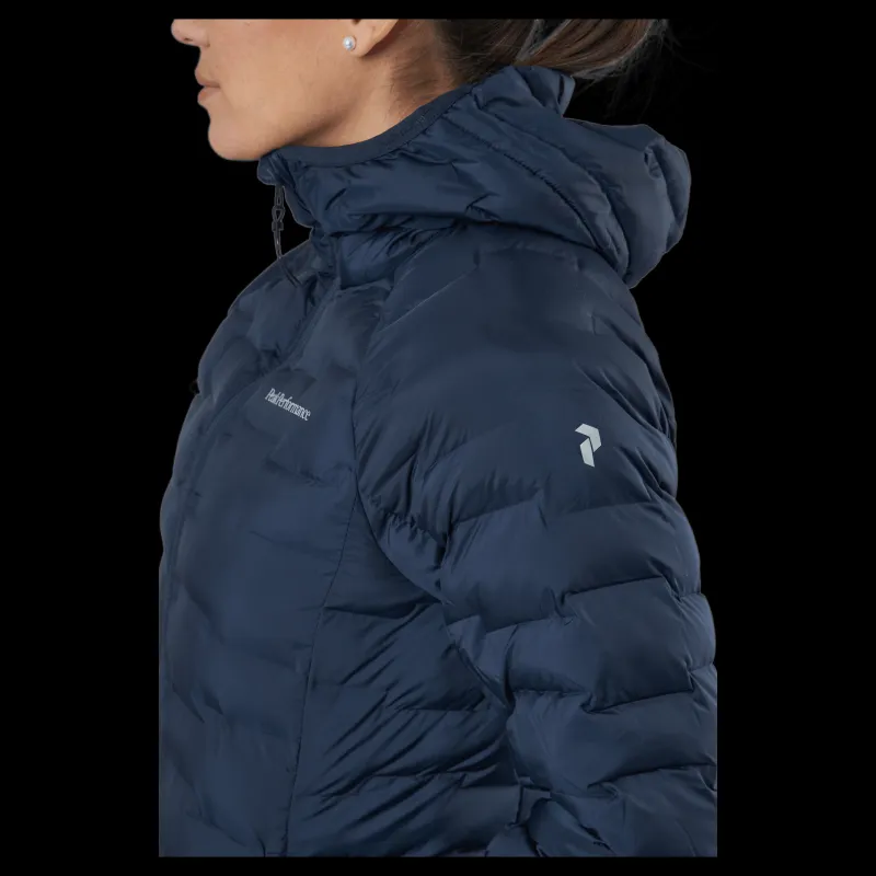 Sale Peak Performance W Argon Light Hood Jacket Blue Shadow Blå