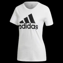 adidas W Badge Of Sport Cotton Tee - Regular Fit White Vit Online