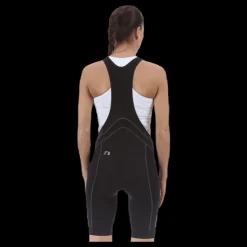 Newline W Bike 8 Panels Bib Shorts Black Svart