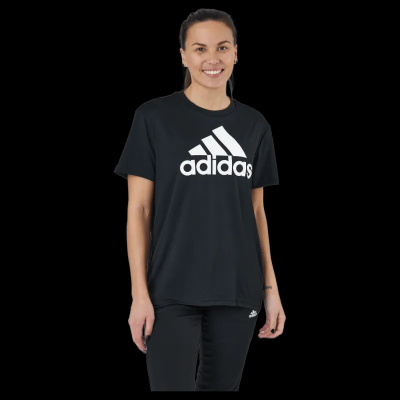 adidas W Bl Boyf T Black/white Svart Best