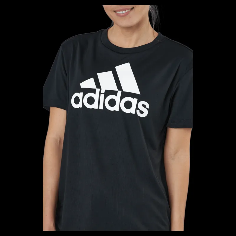 adidas W Bl Boyf T Black/white Svart Best