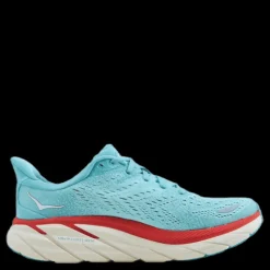 Best Hoka W Clifton 8 Aquarelle / Eggshell Blue Blå