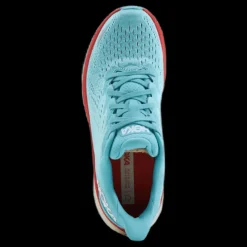 Best Hoka W Clifton 8 Aquarelle / Eggshell Blue Blå