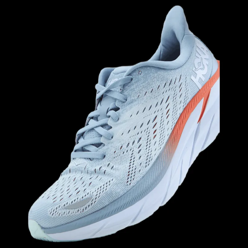New Hoka W Clifton 8 Blue Fog / Plein Air Blå