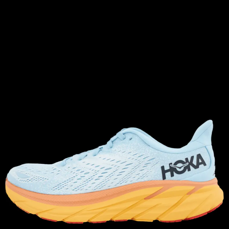 Hoka W Clifton 8 Summer Song / Ice Flow Blå Best