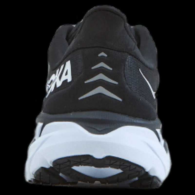 Hoka W Clifton 8 Wide Black / White Svart