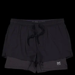 Hot Super.Natural W Double Layer Shorts Black Svart