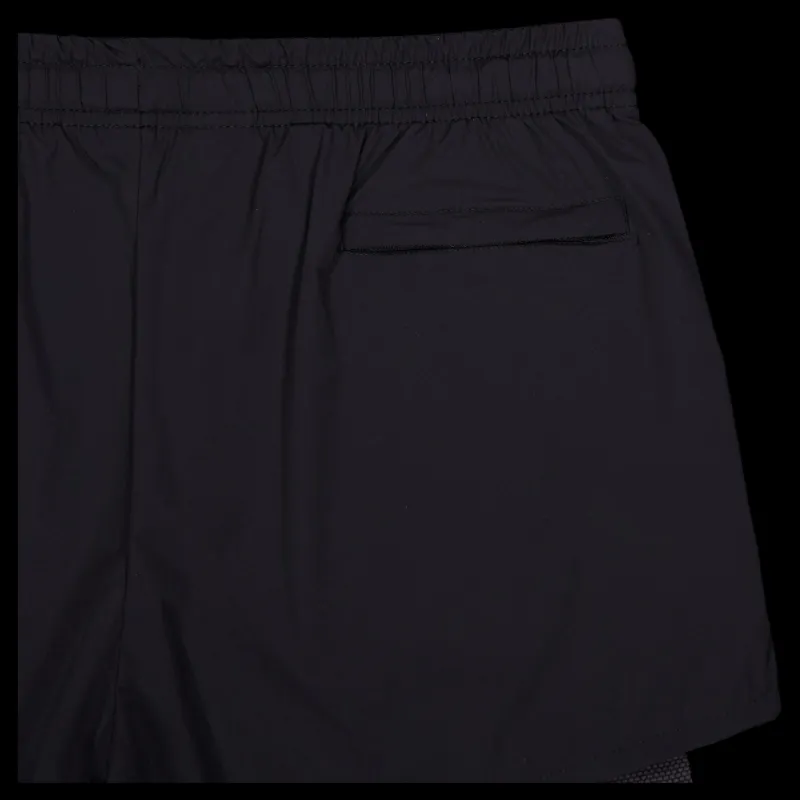 Hot Super.Natural W Double Layer Shorts Black Svart