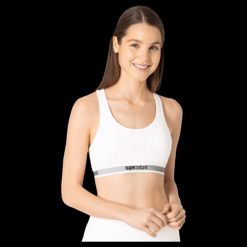 Best Super.Natural W Feel Good Bra White Vit