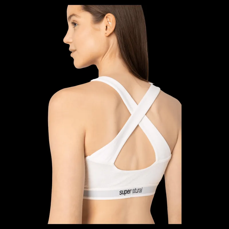 Best Super.Natural W Feel Good Bra White Vit