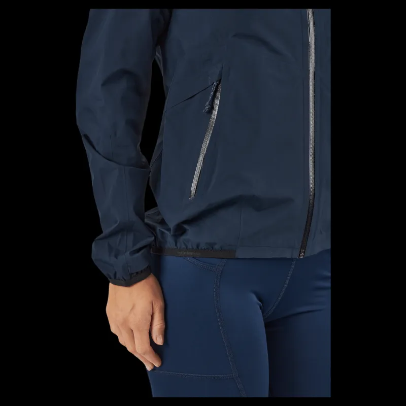 Sale Peak Performance W Gore-tex Pac Jacket Blue Shadow