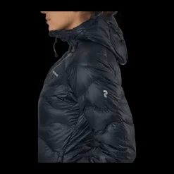 Sale Peak Performance W Helium Down Hood Jacket Black Svart