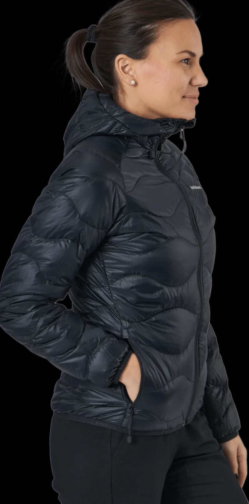 Best Peak Performance W Helium Down Hood Jacket Black