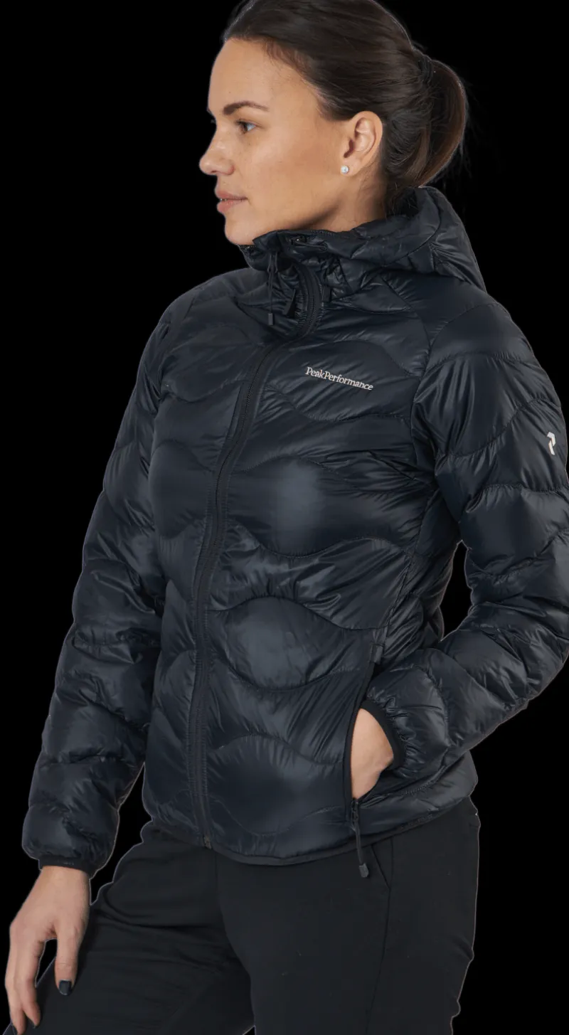 Best Peak Performance W Helium Down Hood Jacket Black