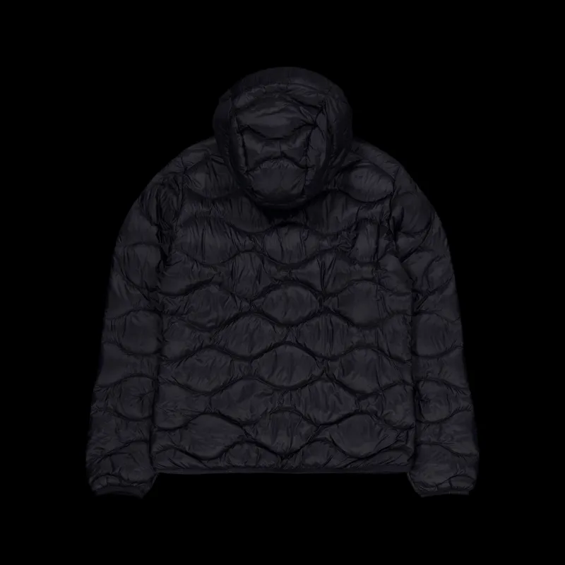 Peak Performance W Helium Down Hood Jacket Black Svart
