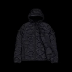 Peak Performance W Helium Down Hood Jacket Black Svart