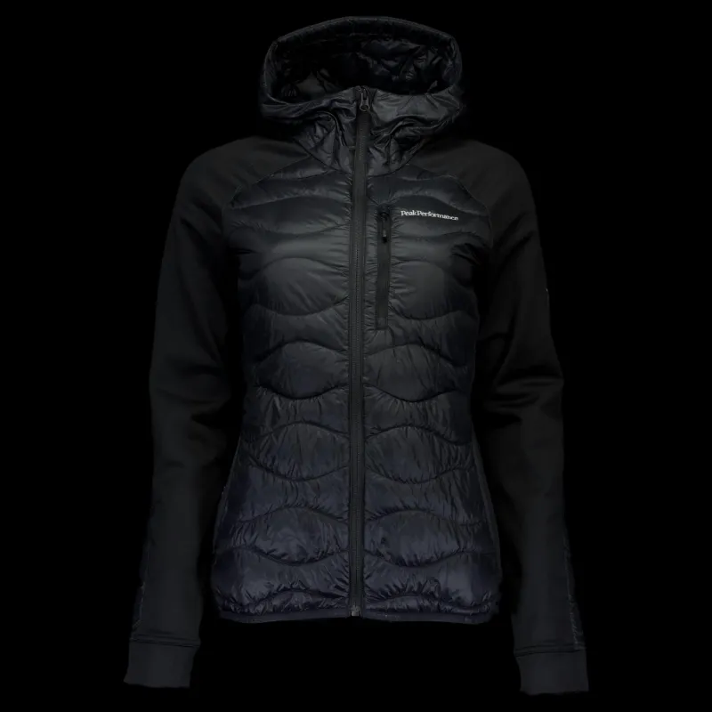 Sale Peak Performance W Helium Down Hybrid Hood Black