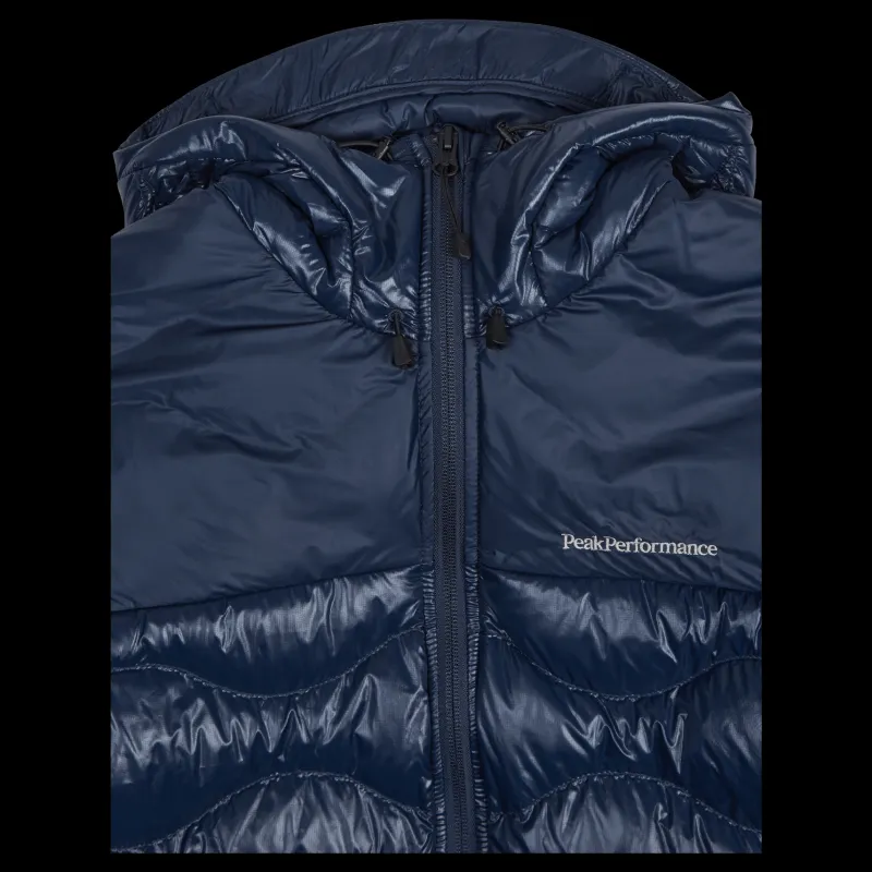 Peak Performance W Helium Glacier Hood Jacket blue Outlet