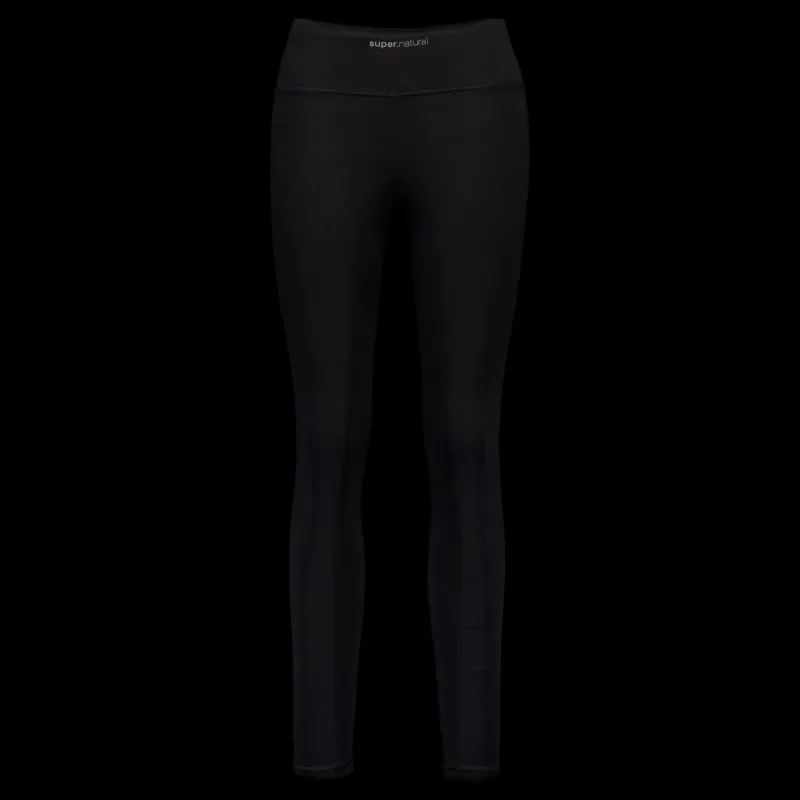 Super.Natural W High Rise Tight Black Svart Discount