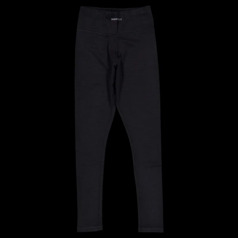 Super.Natural W High Rise Tight Black Svart Discount