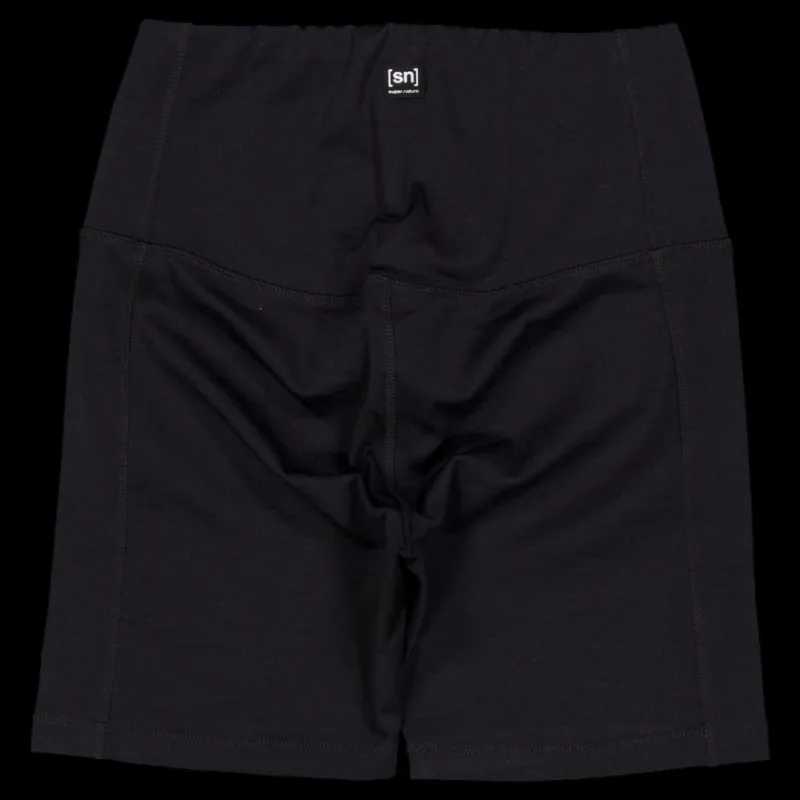 Super.Natural W Liquid Flow Shorts Black Svart
