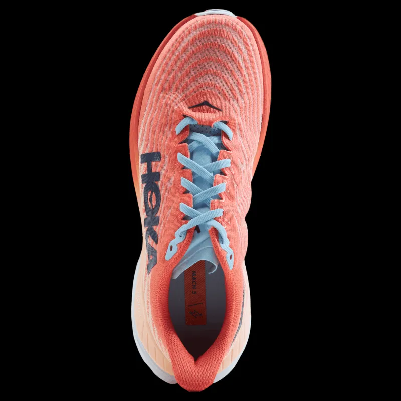 Hoka W Mach 5 Camellia / Peach Parfait Rosa Outlet