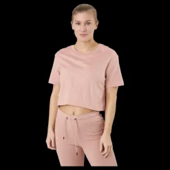 Nike W Nsw Crop Ss Tee Prnt Rose Whisper/white Rosa