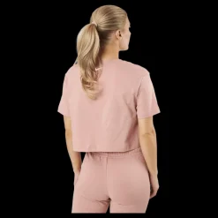 Nike W Nsw Crop Ss Tee Prnt Rose Whisper/white Rosa