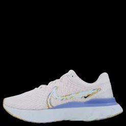 Nike W React Infinity Run Fk 3 Prm Light Soft Pink/white-universi Vit och Rosa New