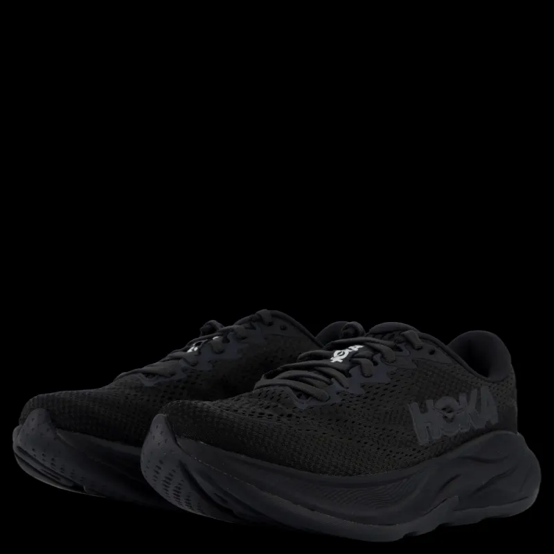 Hoka W Rincon 4 Black / Black Svart Clearance
