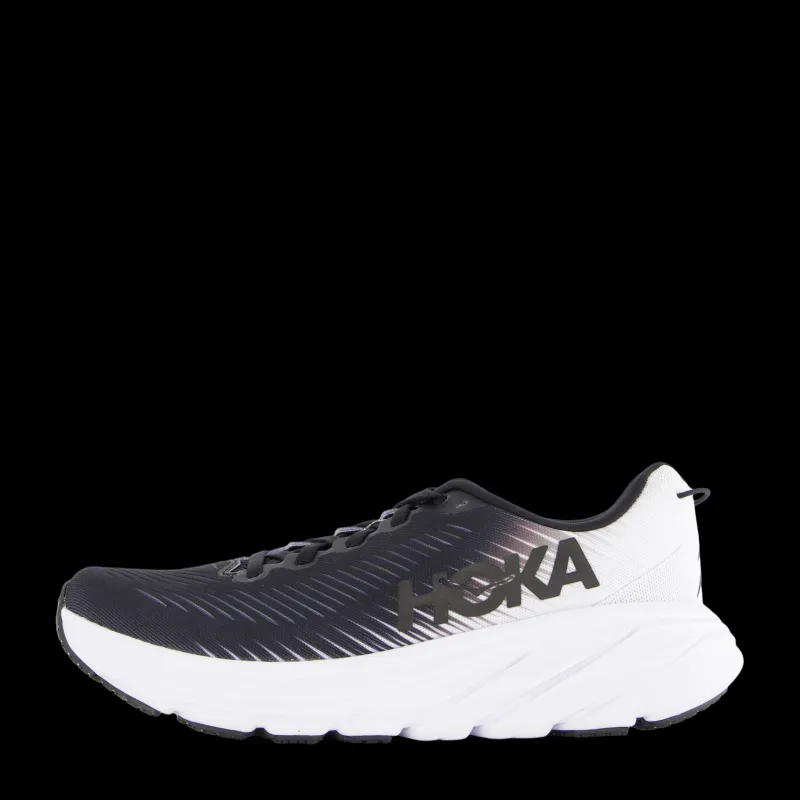 Hoka W Rincon 3 Black / White Svart New