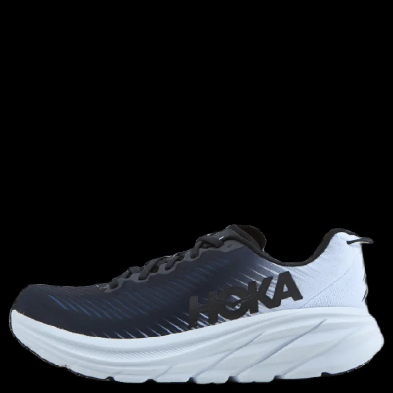 Hoka W Rincon 3 Wide Black / White Svart