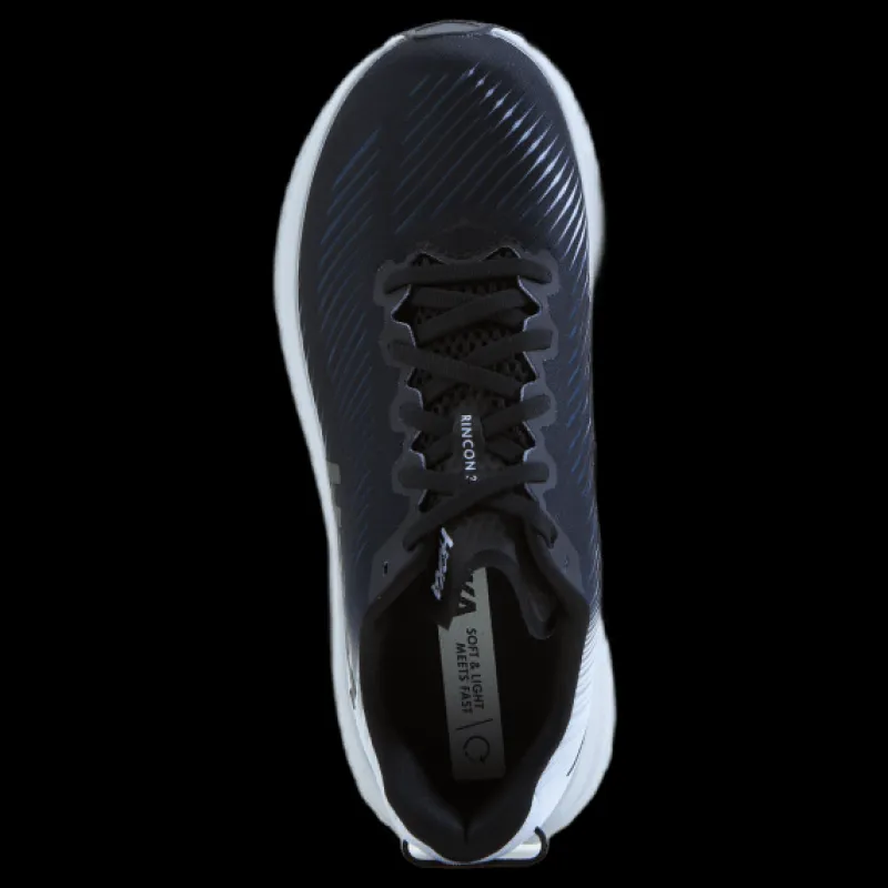 Hoka W Rincon 3 Wide Black / White Svart