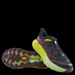 Best Hoka W Speedgoat 5 Blue Graphite / Evening Primro Flerfärgad