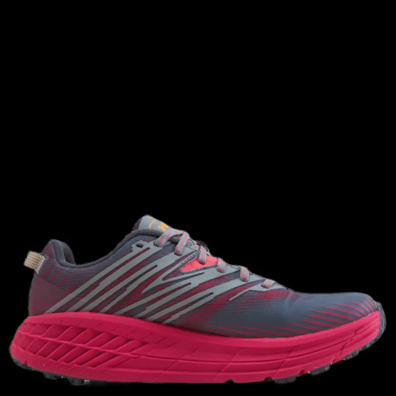 Hoka W Speedgoat 4 Castlerock / Paradise Pink Rosa Best