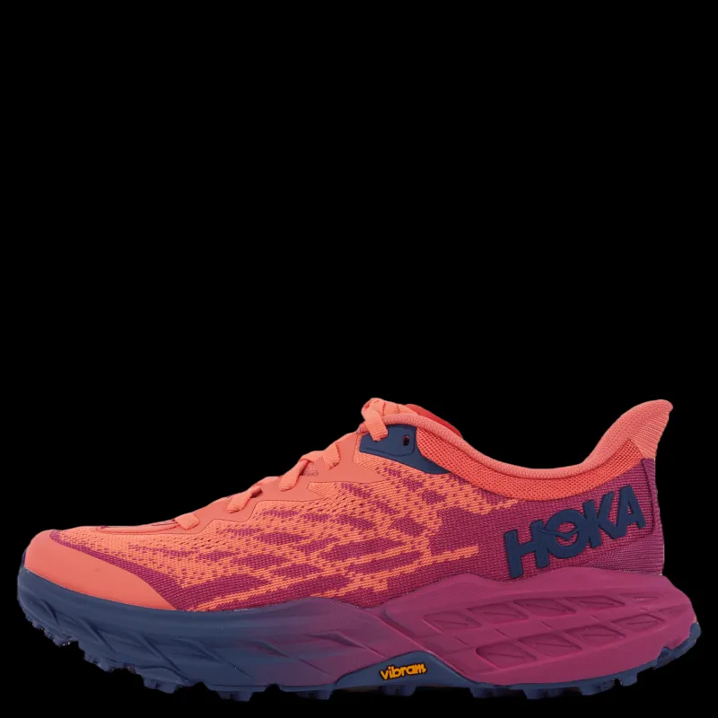 Outlet Hoka W Speedgoat 5 Festival Fuchsia / Camellia Orange