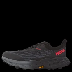 Hoka W Speedgoat 5 Gtx Ice Black / Black Svart Clearance