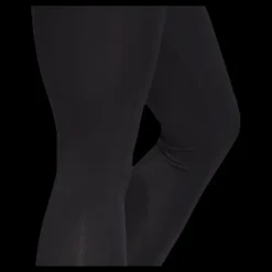 adidas W Stacked Logo Cotton Tights Black / White Svart Discount