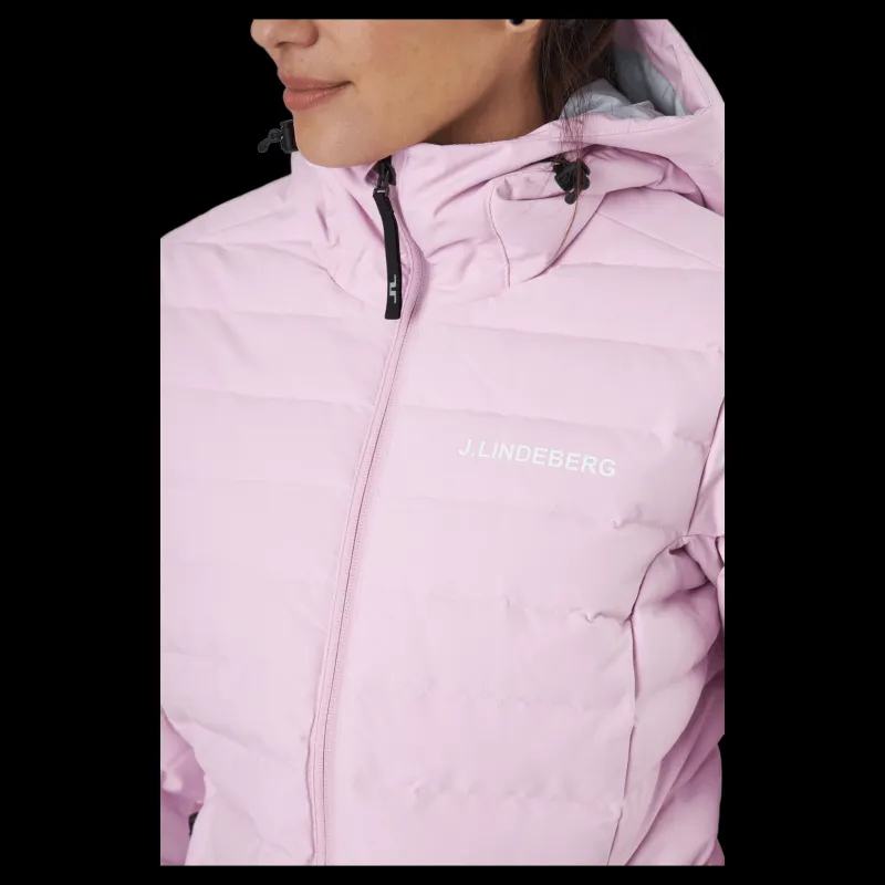 J.Lindeberg W Thermic Ski Down Jacket Pink Lavender Rosa