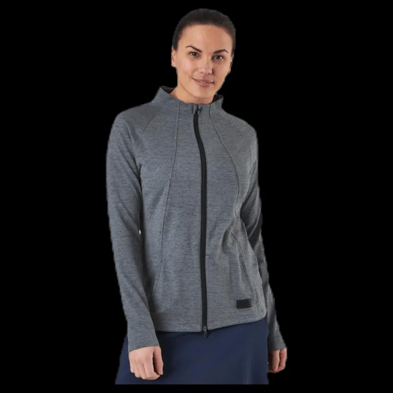 Hot Puma Golf Warm Up Jacket Black Svart