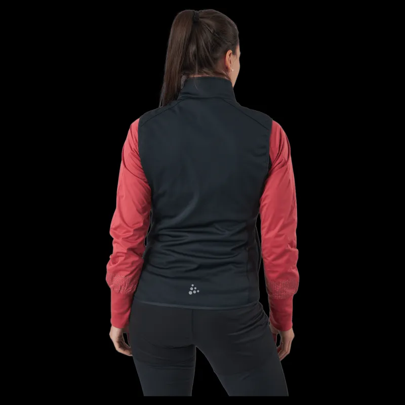 Craft Warm Vest W Black Hot