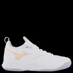 Online Mizuno Wave Dimension W White/peach Parfait/halogen Bl Vit
