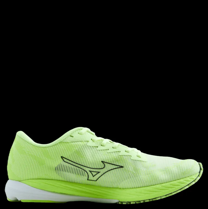 New Mizuno Wave Duel 3 Black/neo Lime/white Grön