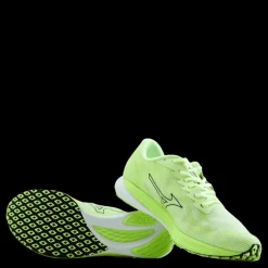 New Mizuno Wave Duel 3 Black/neo Lime/white Grön